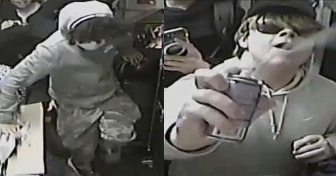 A group of teens stood accused of ransacking and barging inside a Scientology church in NYC
