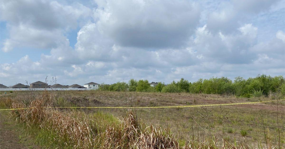 burning body found florida field