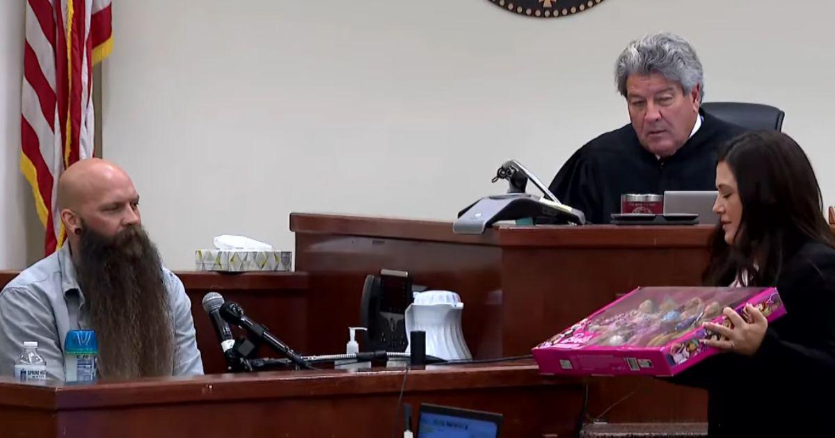 A visual from the court