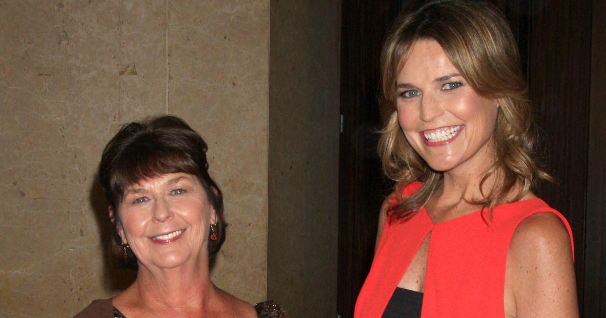 Savannah Guthrie with her mother Nancy Guthrie.