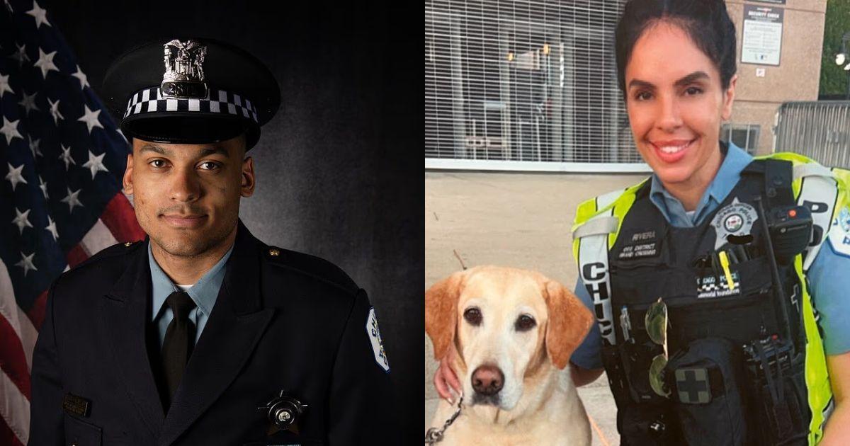 Chicago police officer who was shot by his partner during the pursuit of a suspect in 2025