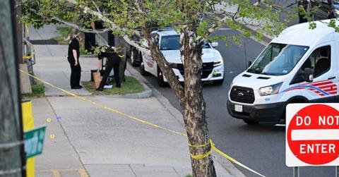 A representational image of a crime scene