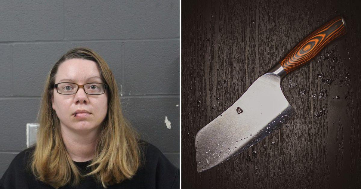 missouri woman tried stab children highway driving