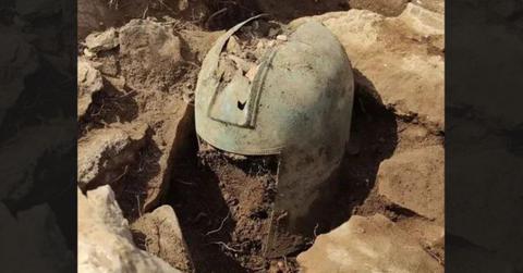 Unveiling Ancient Mysteries: Discovery of 2,500-Year-Old Helmet