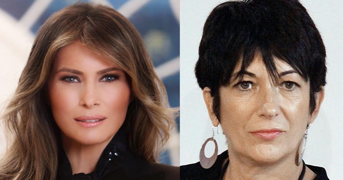 Melania Trump and Ghislaine Maxwell
