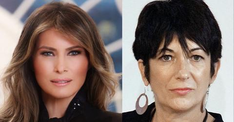 Melania Trump and Ghislaine Maxwell
