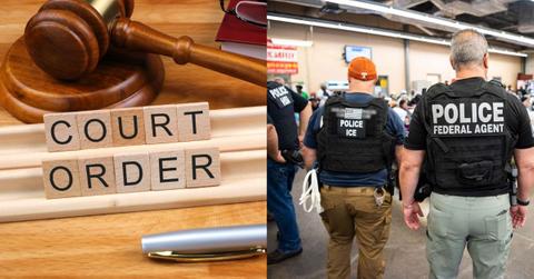 A Utah court has temporarily stopped the Trump administration from deporting an immigrant.