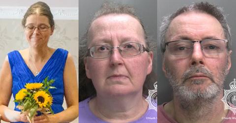 Alan Davies and Bernita Davies with their daughter Steffie Davies