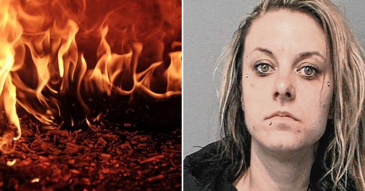 indiana woman arson ex boyfriends clothes casino