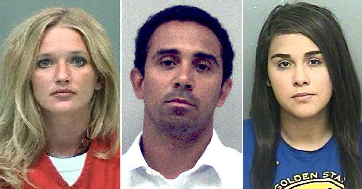 teacher student sex famous cases arrests