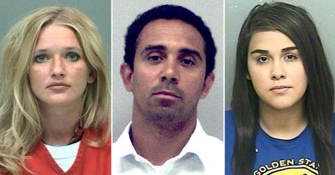 teacher student sex famous cases arrests