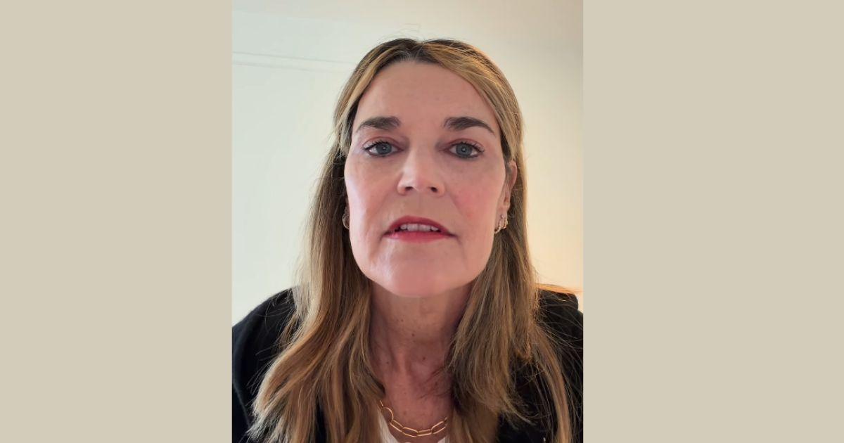 The video Savannah posted on social media