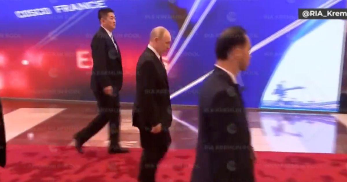 Putin Spotted In China With Nuclear Briefcase 9088