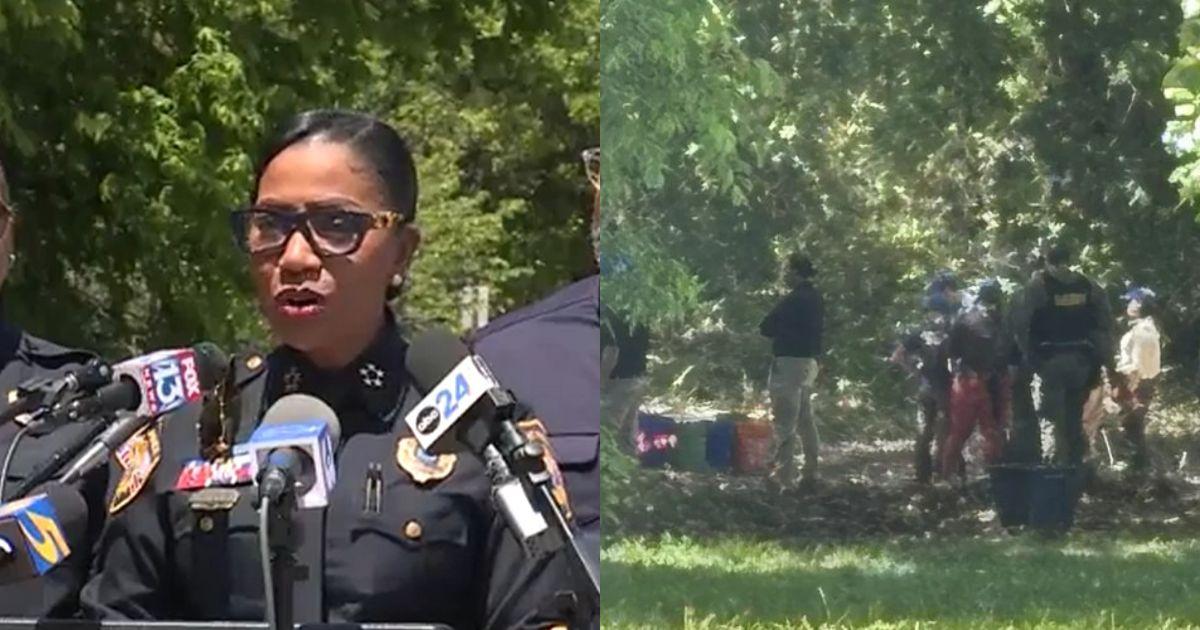 Memphis Police Chief said the remains had been there for a few years.