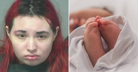 texas mom hit baby murder charge