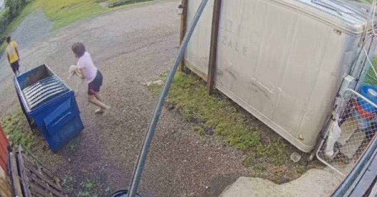 Video Leads to Arrest of Louisiana Woman for Throwing Puppies in Dumpster