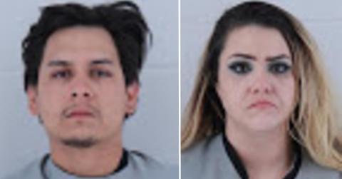 couple in possession of drugs arrested for childs murder