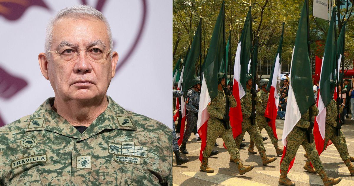 Mexico’s Defense Secretary Ricardo Trevilla 