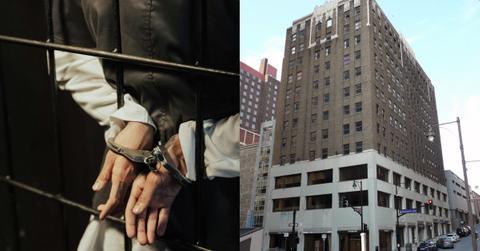 Police respond outside a Kansas City apartment building after a child fell from an upper-floor window.