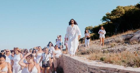 Jared Leto with fans in Croatia