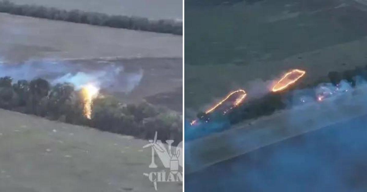 Ukraine's ‘Flamethrower Drones’ Ignite Russian Frontlines