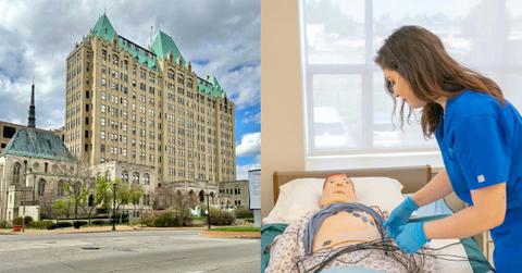 Woman charged for stabbing a nurse and an EMT.