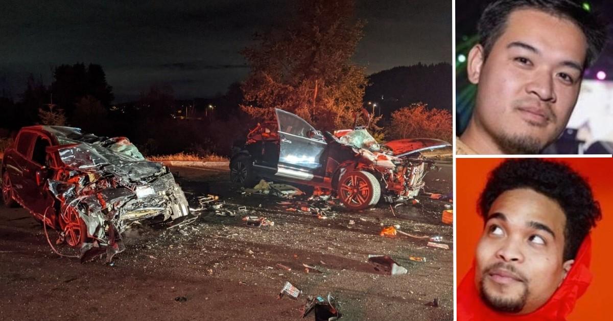 man kills brother and flees scene in porsche crashes car killing two men