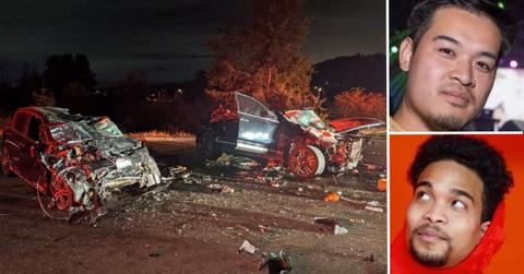 man kills brother and flees scene in porsche crashes car killing two men