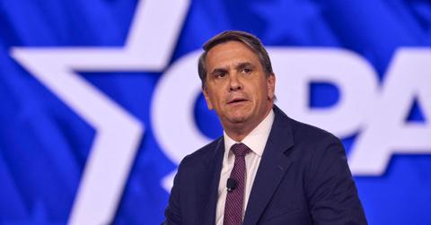 File photo of Acting U.S. Attorney General Todd Blanche speaking at a podium during a public appearance.