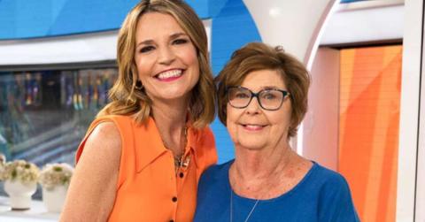 Savannah Guthrie with mother Nancy.