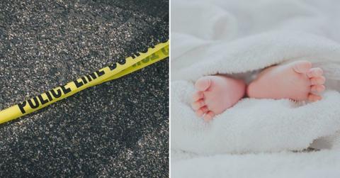 utah woman left baby on curb and drove away