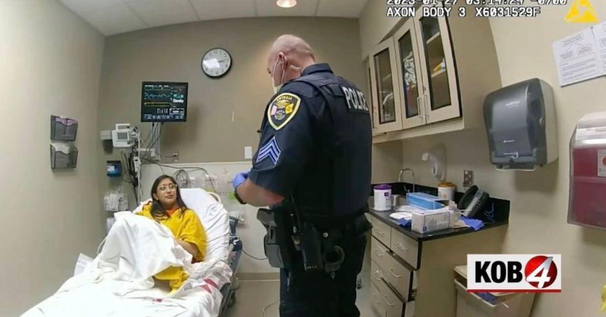 bodycam teen threw baby in garbage new mexico hospital