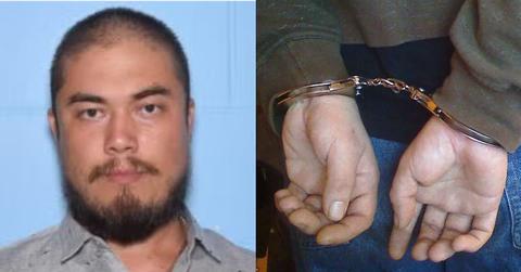 Murder suspect hid in grassy area, ducked down amid heavy traffic