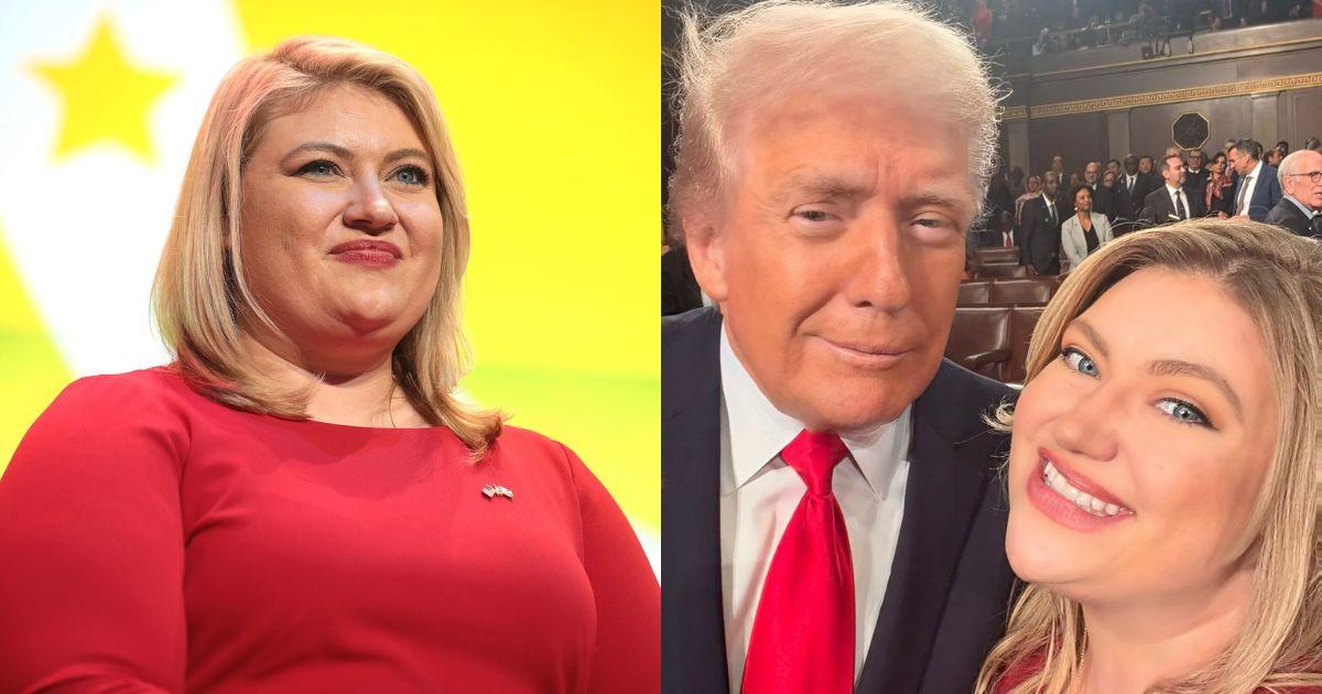 Kat Cammack and Donald Trump