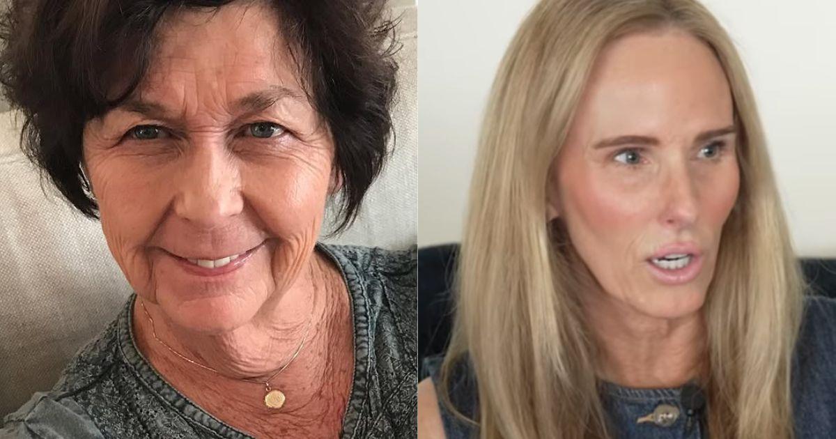 Nancy Guthrie and her neighbor Aldine Meister.