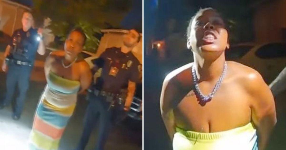 Body Cam Footage of Shocking Arrest of Ohio Woman Accused of Eating Cat