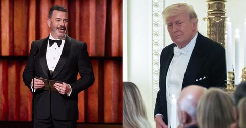 Jimmy Kimmel and Donald Trump