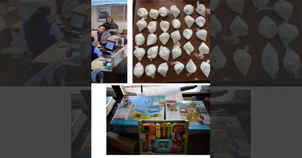 crime photos post office thwarts major fentanyl trafficking network