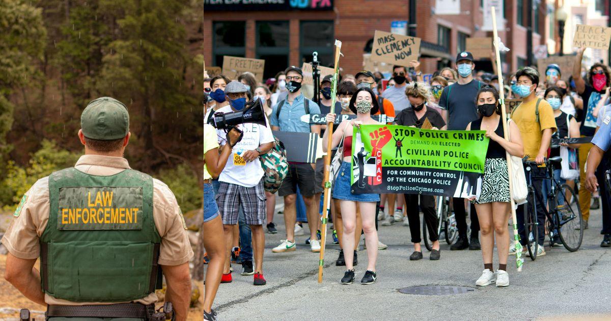 Students organized a peaceful protest march against the ICE actions in Phoenix.