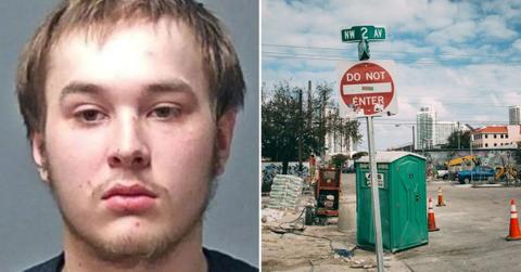 Police: Man Pushes Over Port-a-Potty, Traps Mother and Child Inside