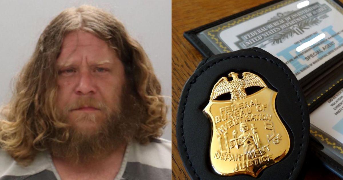 Cody Strausborger, Representational image of an FBI badge